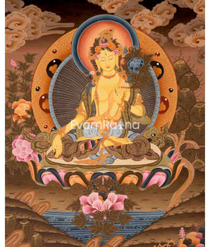 White Tara Thangka