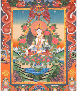 White Tara Thangka