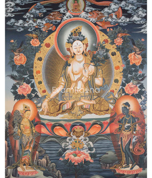 White Tara Thangka