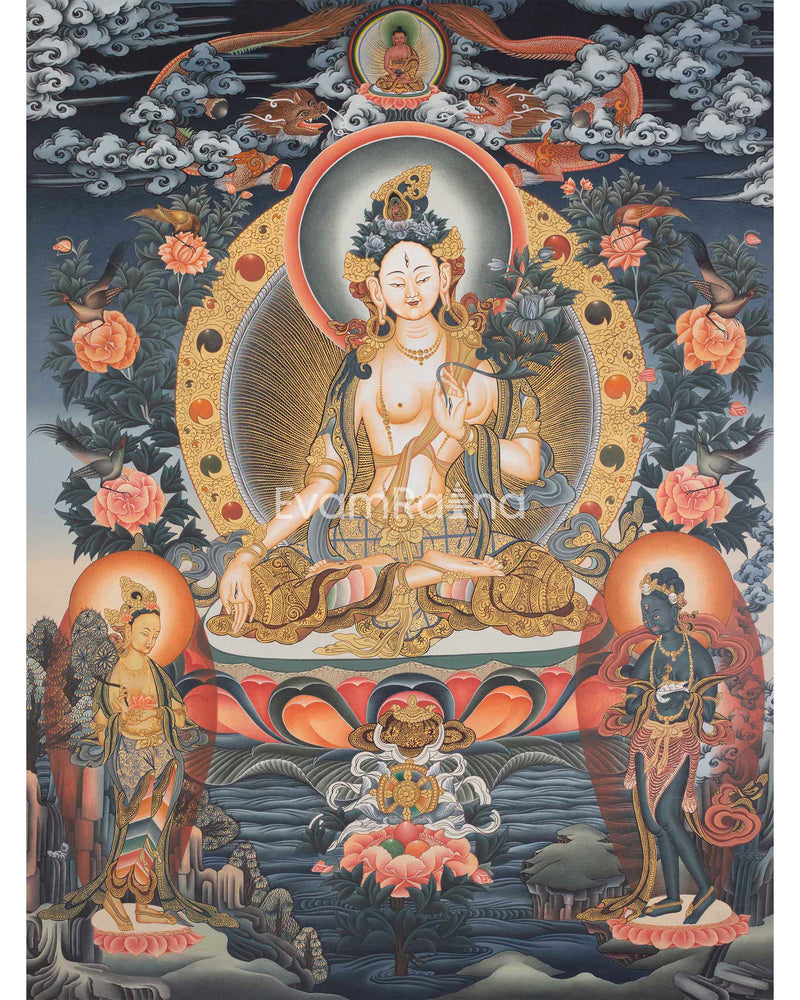 White Tara Thangka