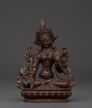 Handcrafted White Tara Sculpture