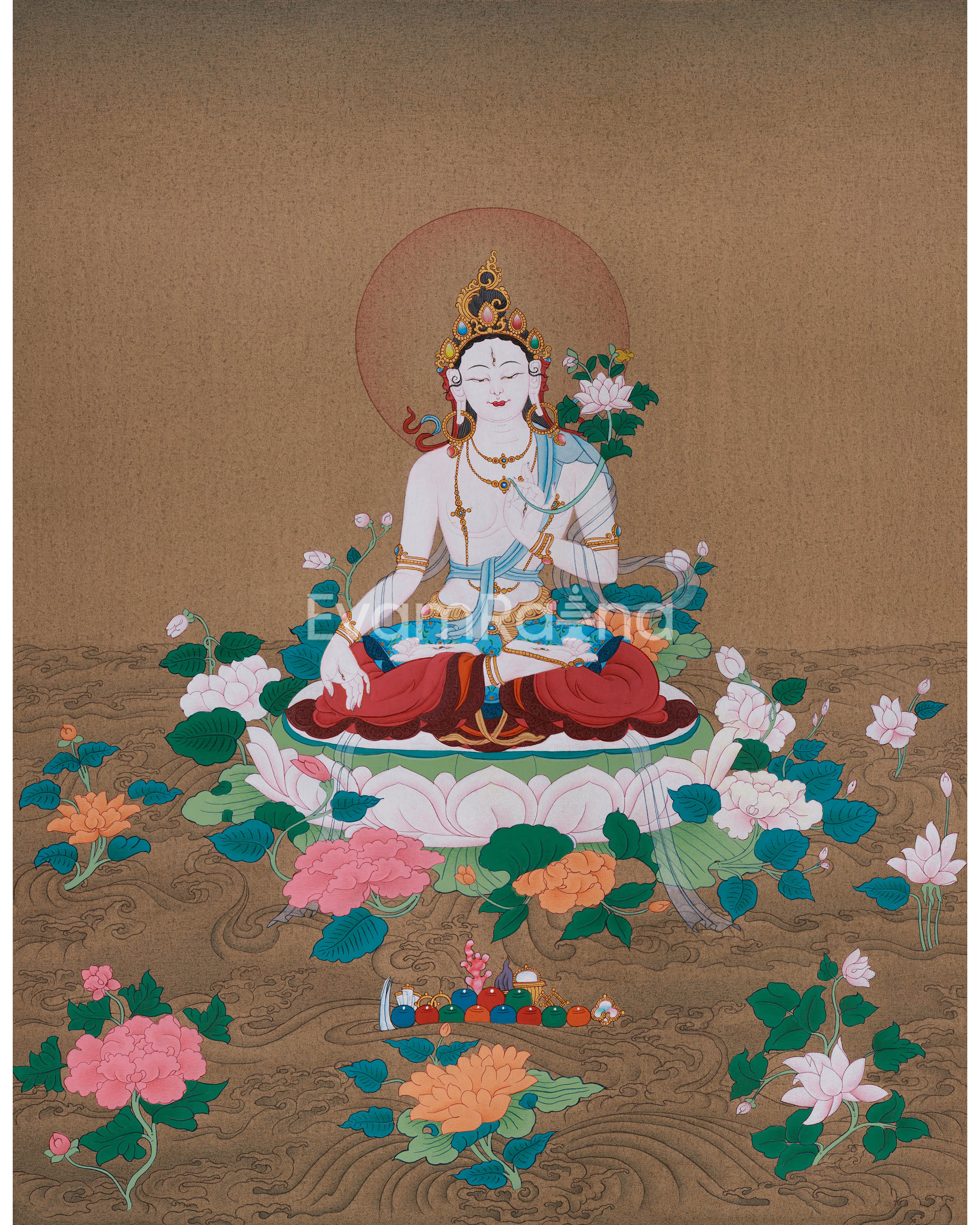 Divine Blessings of Healing Goddess White Tara