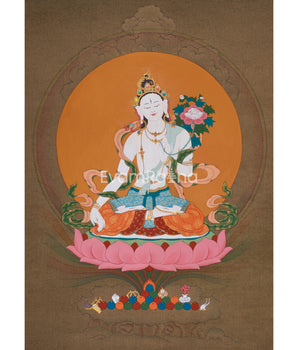 Hand Painted Sita Tara Thangka