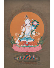 Buddhist Sita Tara Thangka |  A Symbol of Compassion