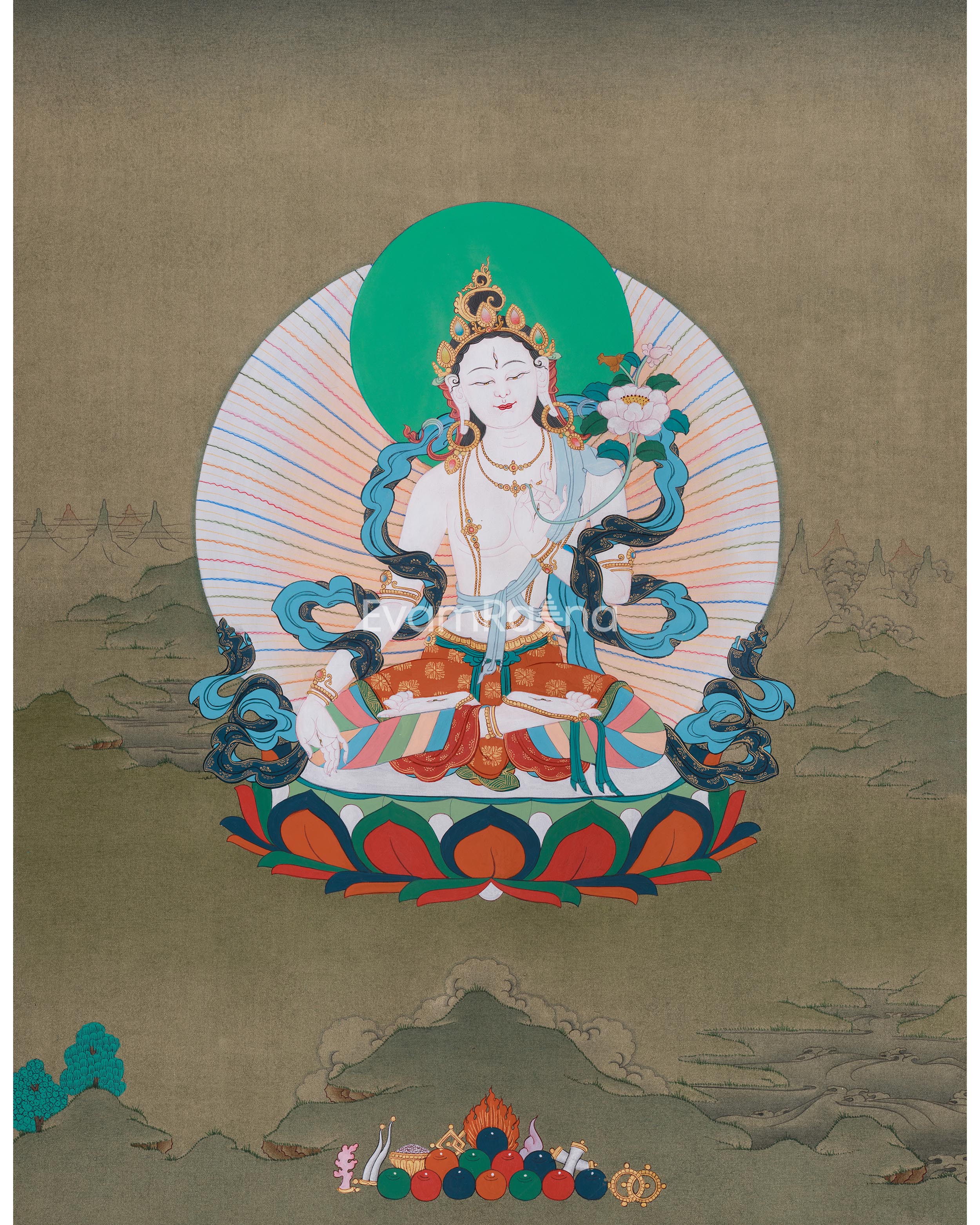 Female Deity Artwork 