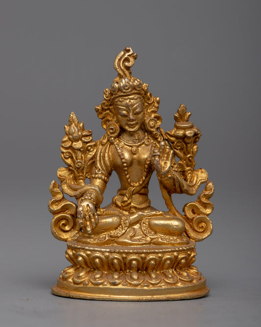 White Tara Buddha Statue