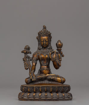 White Tara Goddess Statue