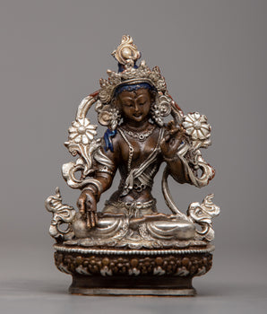 Machine Made Sita Tara Statue |  Exquisite Craftsmanship for Spiritual Devotion