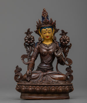 White Tara Machine Made Statue