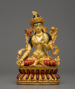 Copper Sita Tara Statue