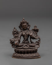 Traditional White Tara Buddhist Statue