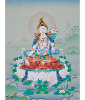 Maa Sita Tara (White Tara) Thangka