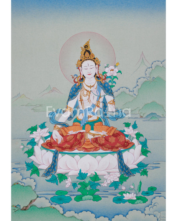 Maa Sita Tara (White Tara) Thangka