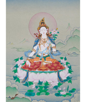 Female Buddha of Longevity | White Tara For Vitality and Immortality