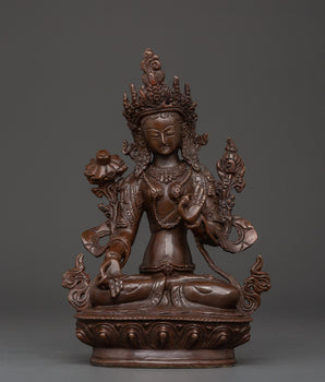 Buddhist White Tara Sculpture