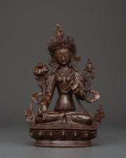 Buddhist White Tara Sculpture