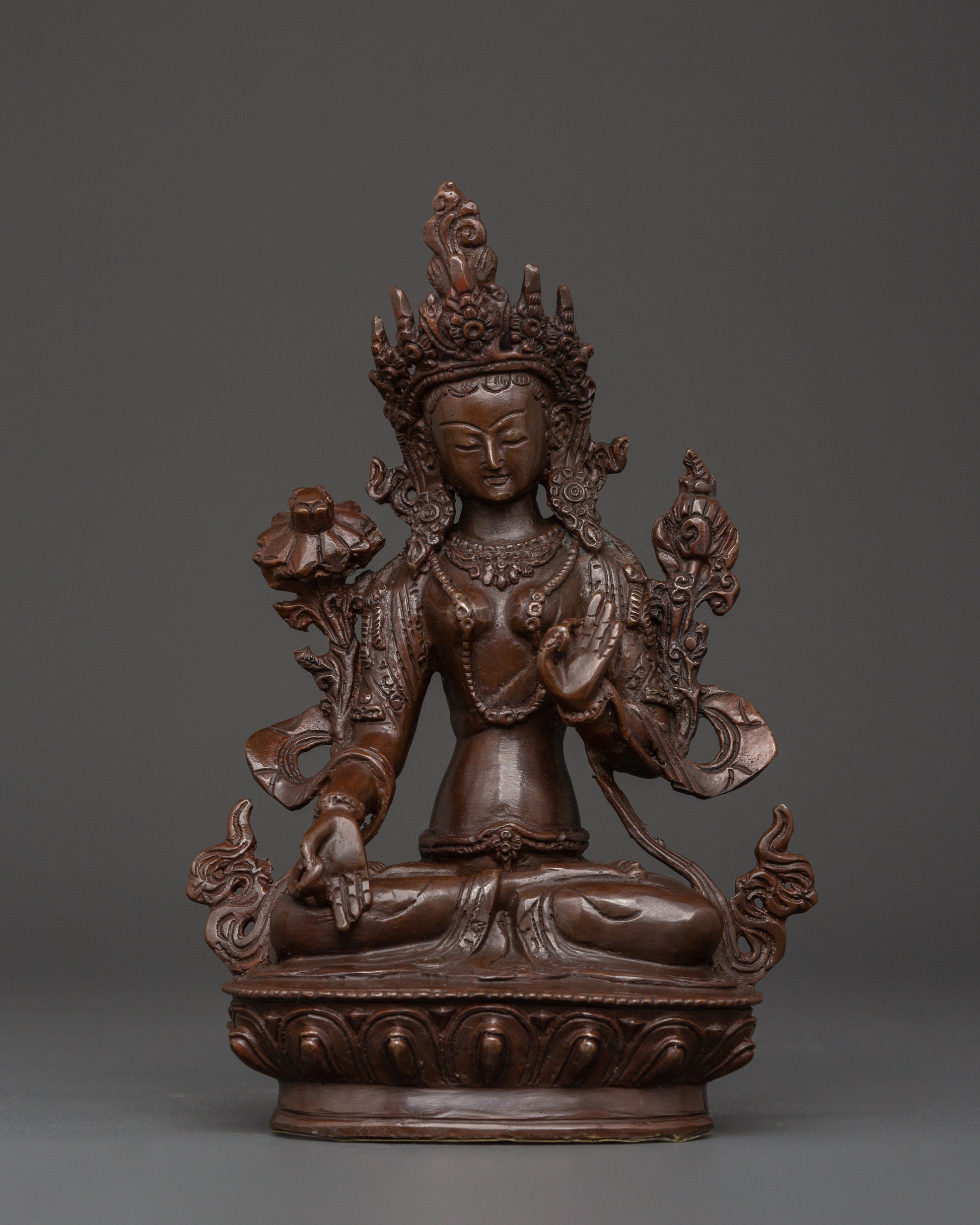 Buddhist White Tara Sculpture