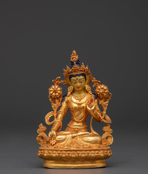 Tara in lotus pose