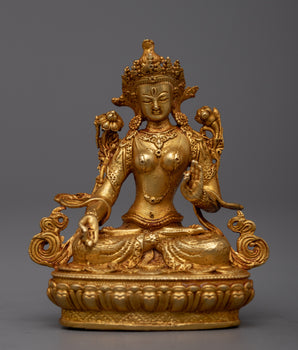 White Tara Machine Made Statue