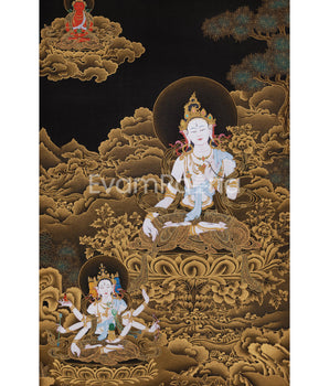 Three Deities of Long Life: White Tara