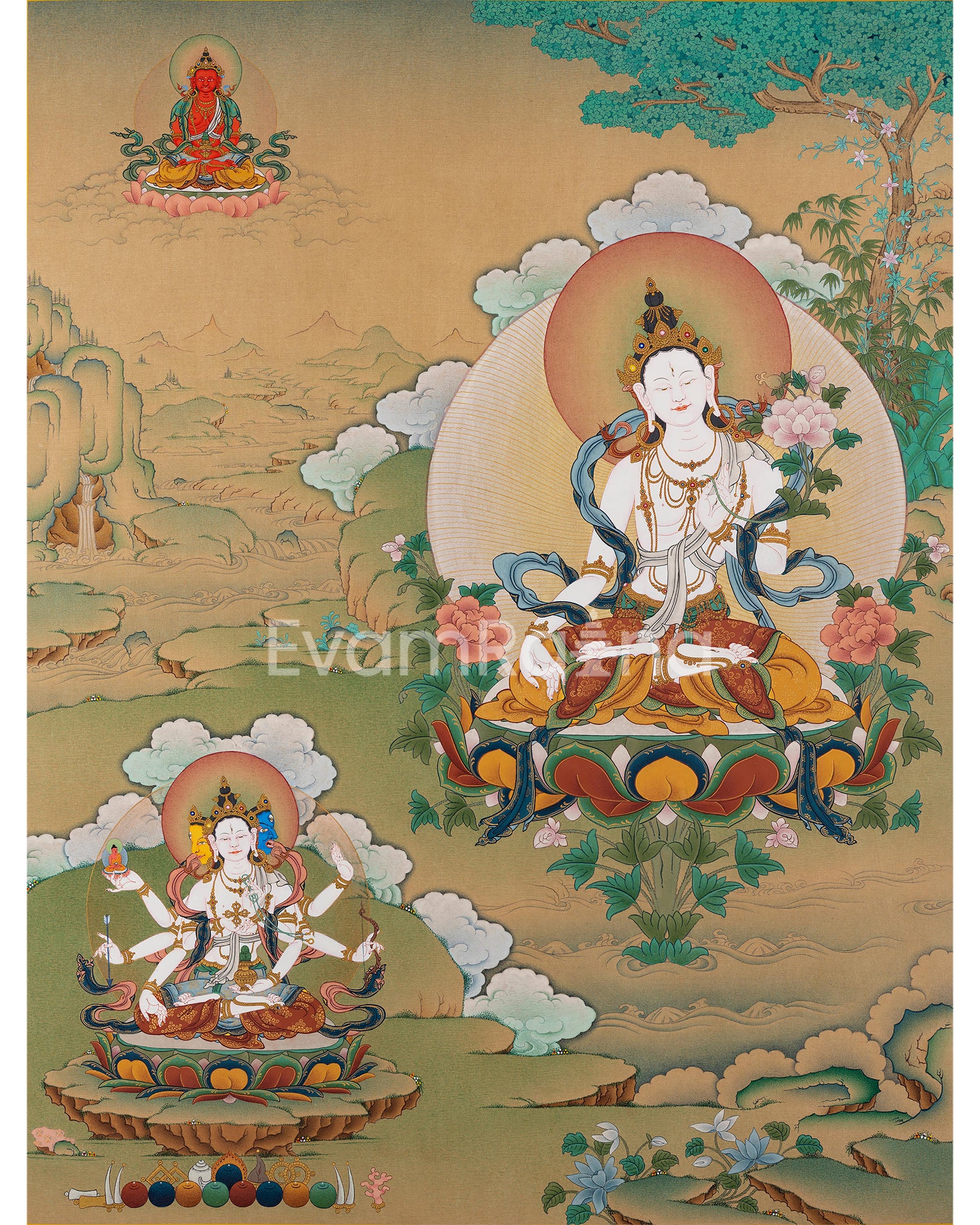 tibetan-bodhisattva-thangka-print