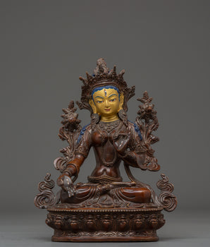 Himalayan Sitatara Altar Decor Statue