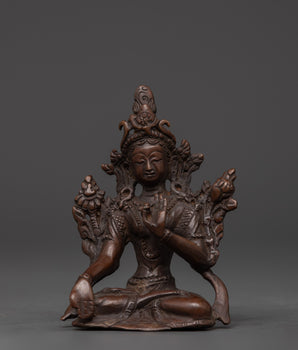 white-tara-longevity-deity-statue