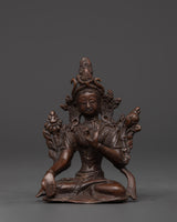 white-tara-longevity-deity-statue