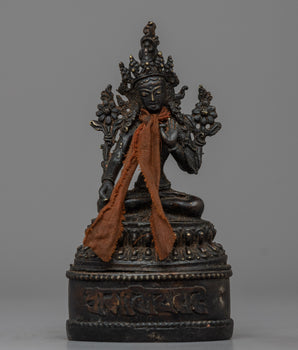 The White Tara Statue 