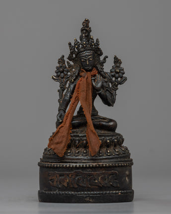 The White Tara Statue 