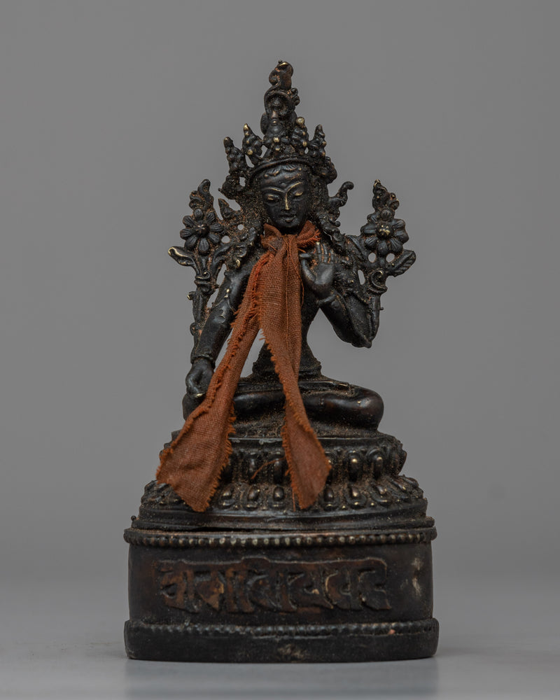 The White Tara Statue 