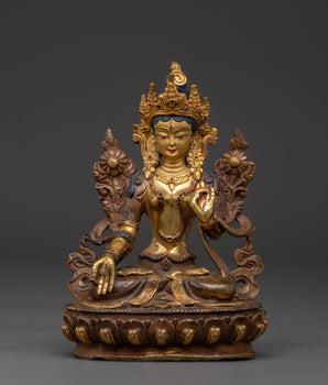 White Tara spiritual statue