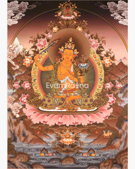 Wisdom Bodhisattva Manjushree 