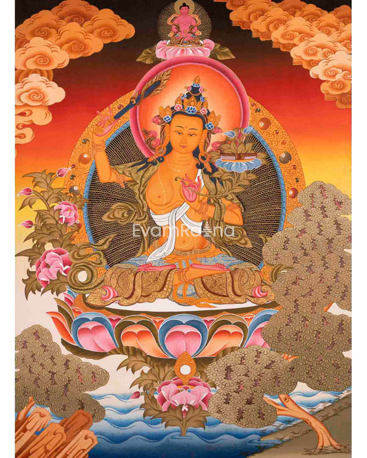 Wisdom Bodhisattva Manjushri 