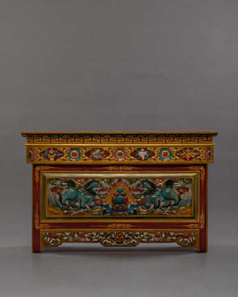 Tibetan Folding Wood Table