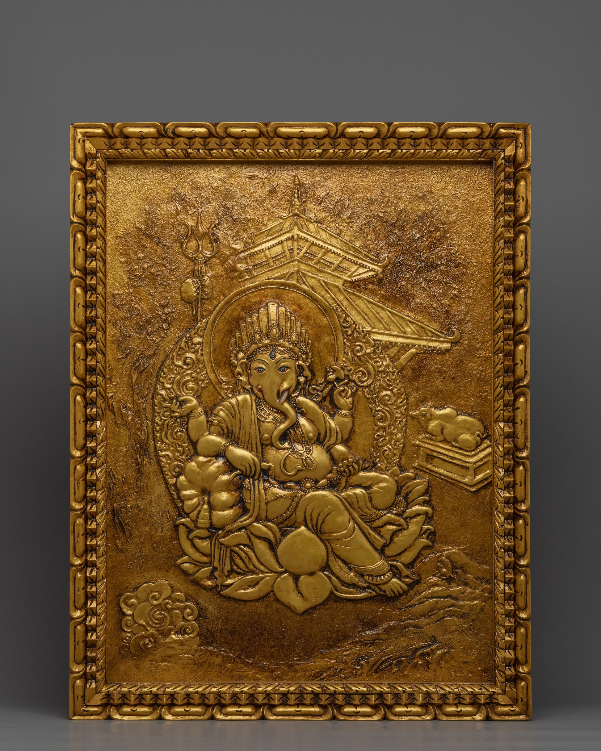 Ganesh Wall Relief Art 