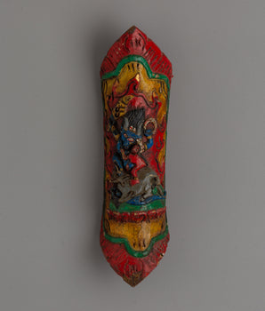 Yamantaka Buffalo Bone Apron Ornament