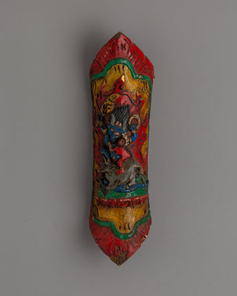 Yamantaka Buffalo Bone Apron Ornament