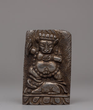 Yamantaka Iron Statue
