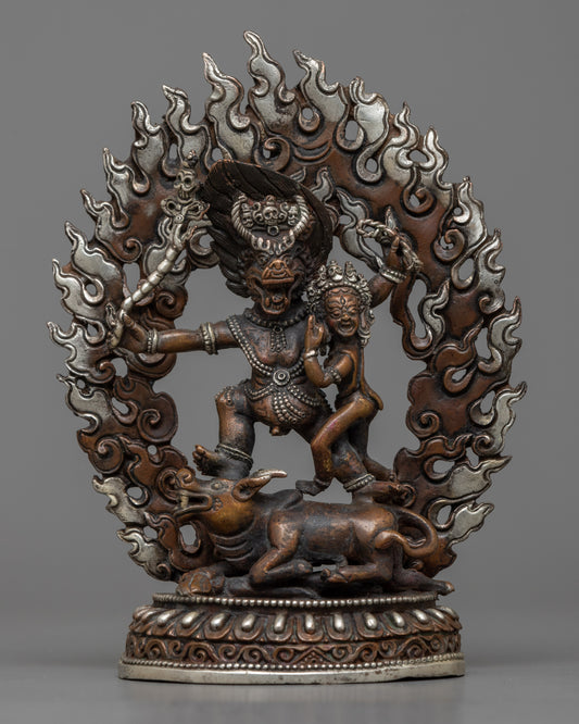 MachineMade Yamantaka With Consort Statue