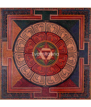 Yantra Mandala Thangka