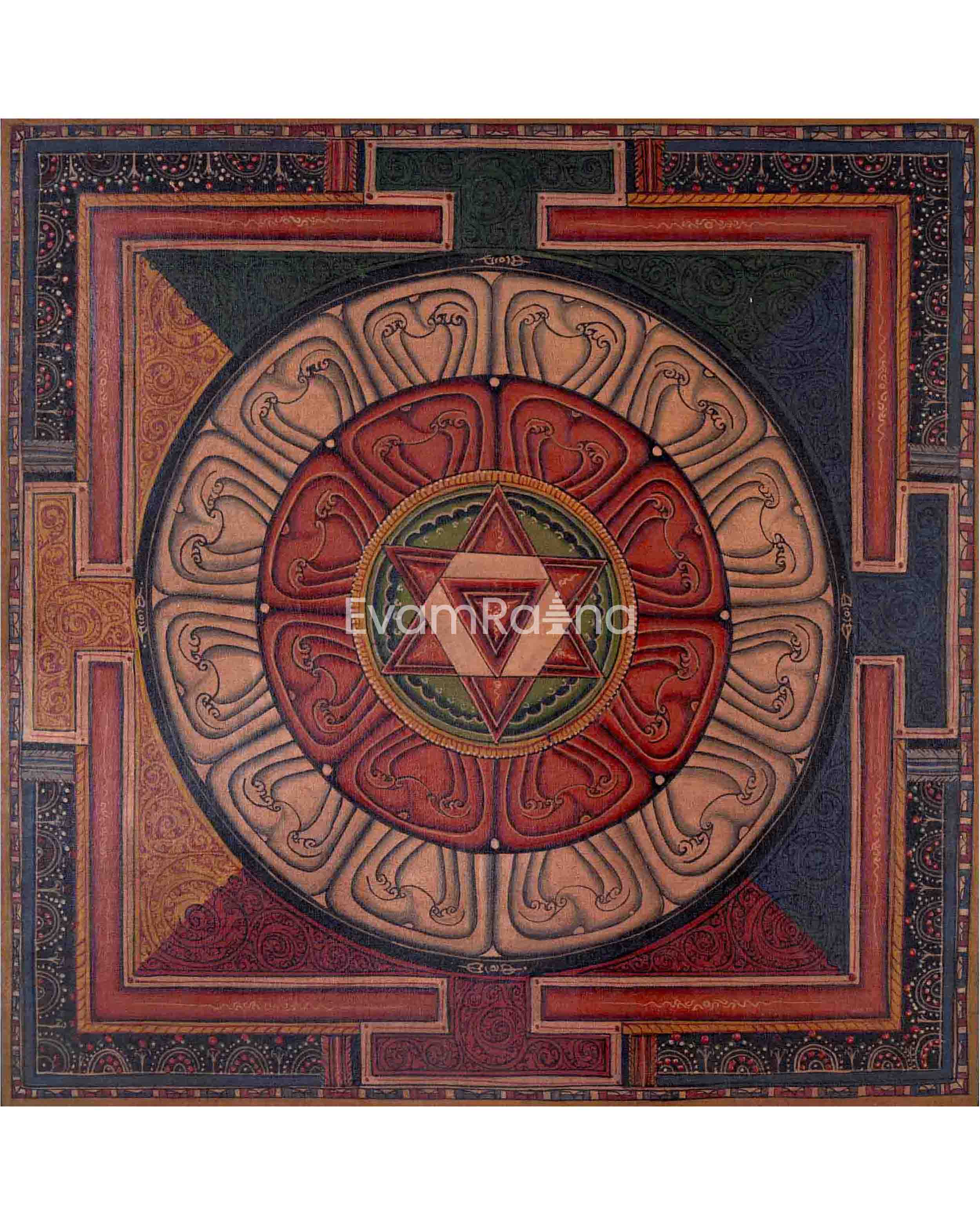 Yantra Mandala Thangka