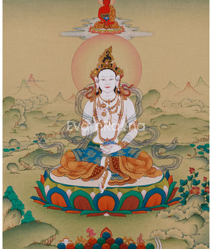Yeshe Tsogyal Painting | Buddhist Tantric Goddess