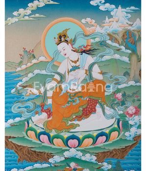 Yeshe Tsogyal Dakini Art Print | The Mother of Tibetan Buddhism | Divine Feminine Energy