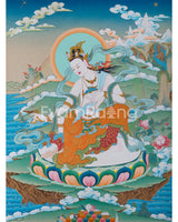 Yeshe Tsogyal Dakini Art Print | The Mother of Tibetan Buddhism | Divine Feminine Energy