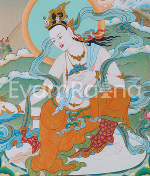 Yeshe Tsogyal Dakini Art Print | The Mother of Tibetan Buddhism | Divine Feminine Energy