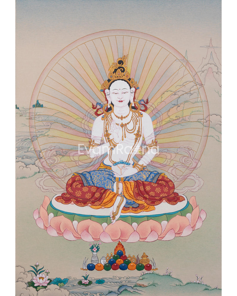 Yeshe Tsyogel Dakini Thangka Art