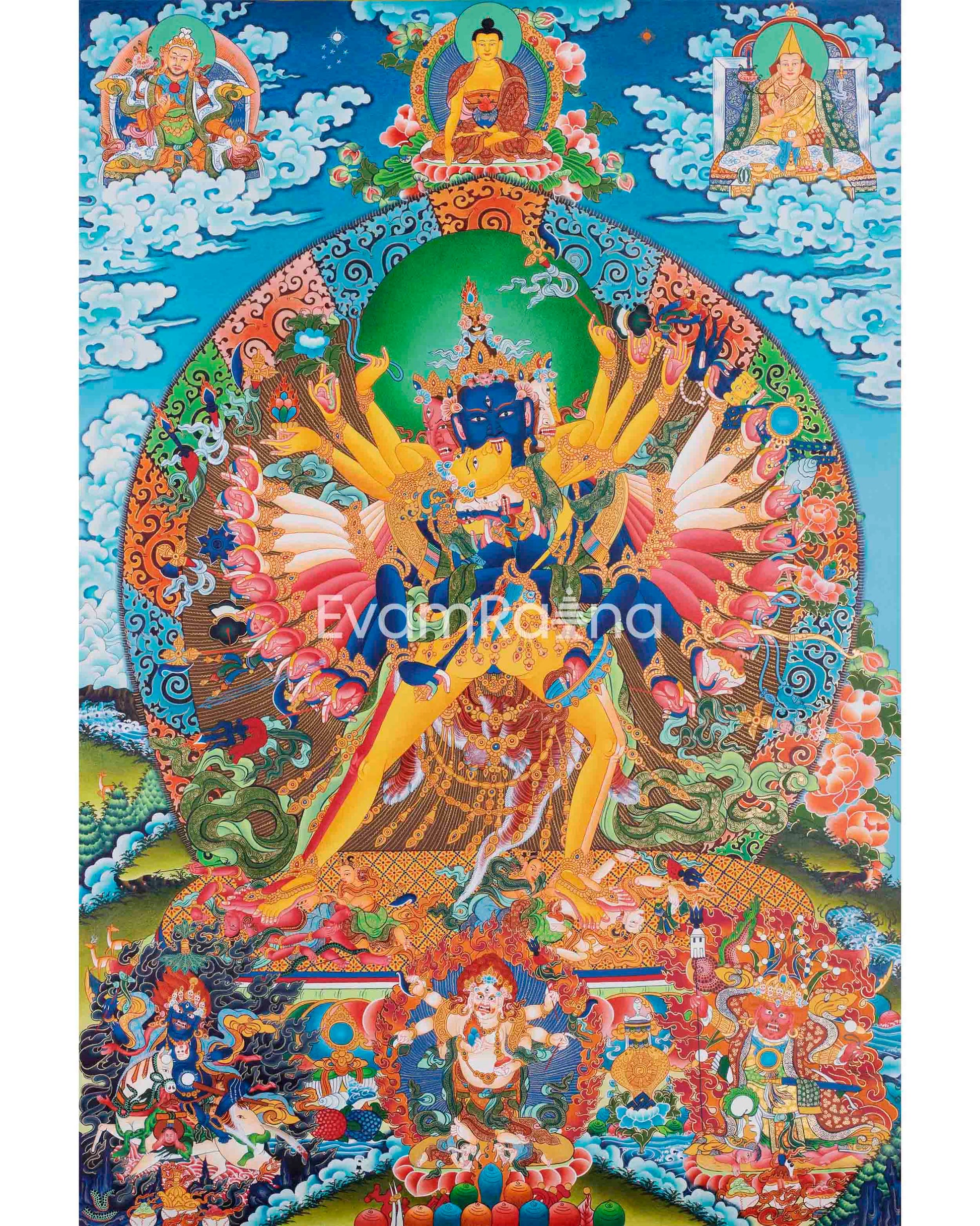 Yidam Kalachakra Thangka 