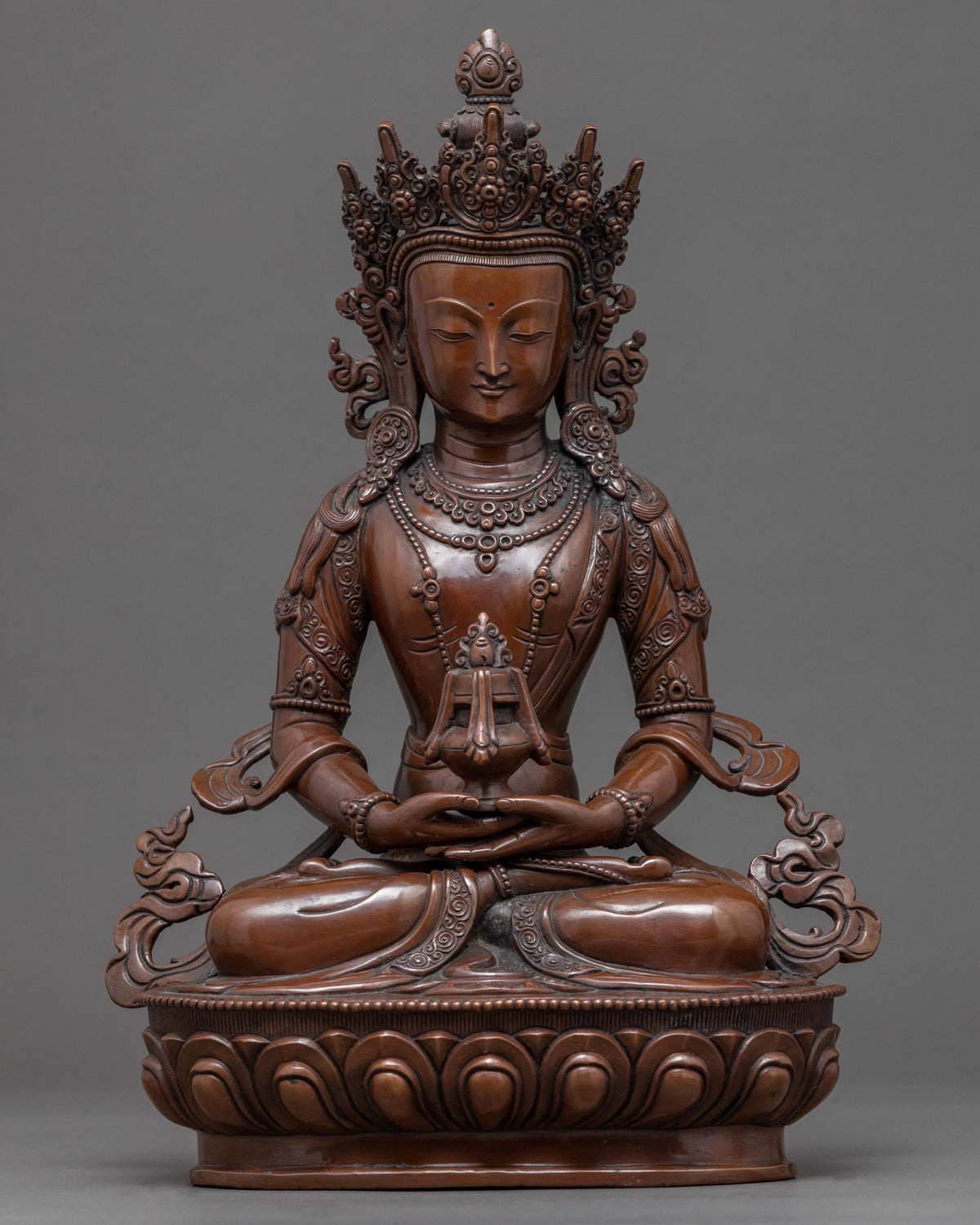 Amitayus Buddha Sculpture Bodhisattva 