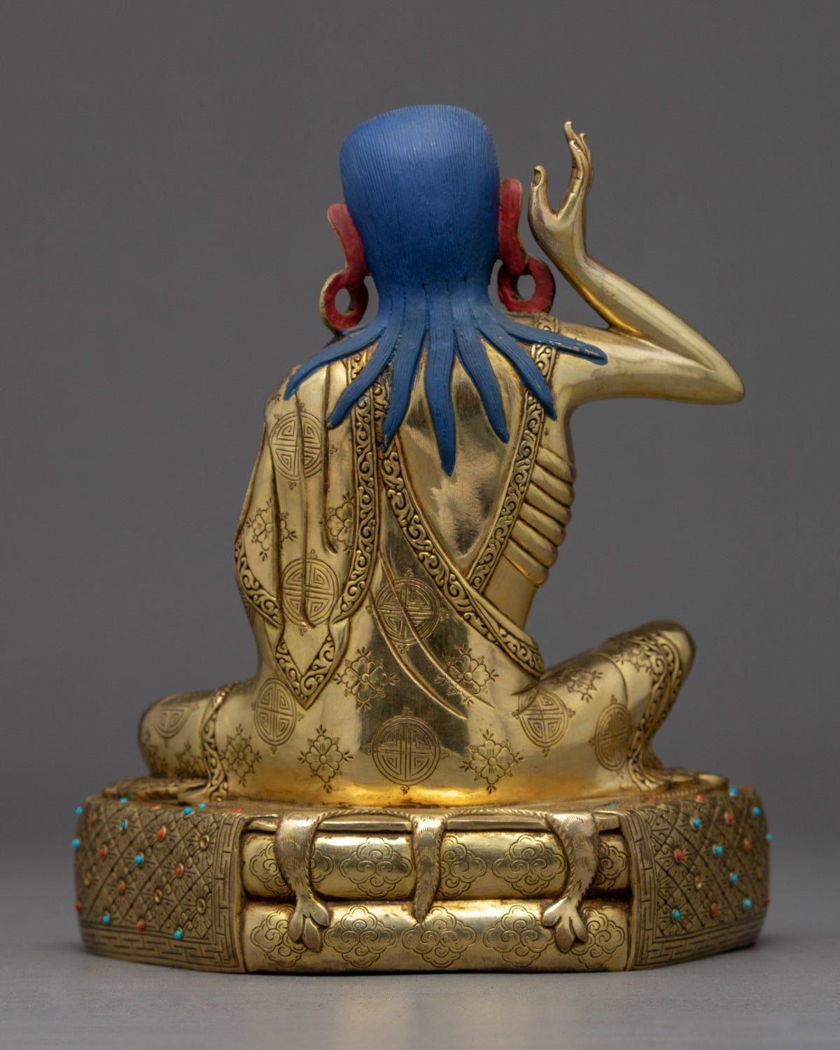 Milarepa Statue | Traditional Buddhist Master Sculpture